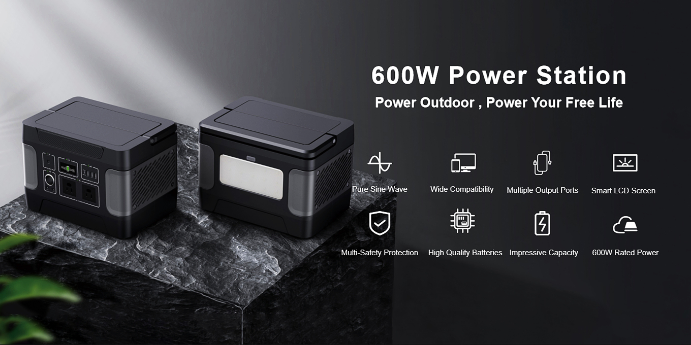 Générateur solaire thermodurique 600W pour le chargement d'urgence