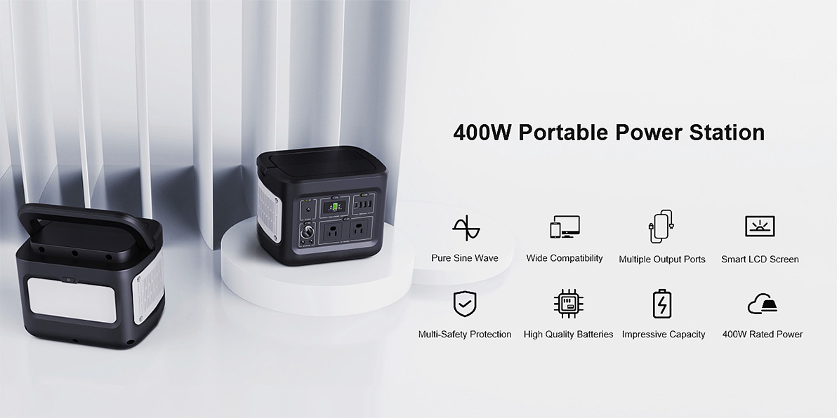 Générateur solaire sans entretien 400W pour le chargement