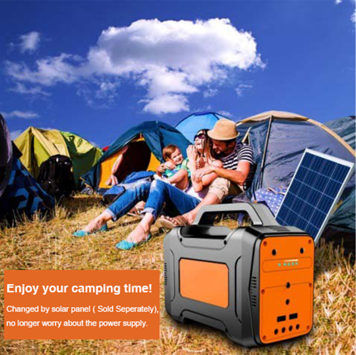 Générateur solaire de sécurité 130W pour le chargement d'urgence
