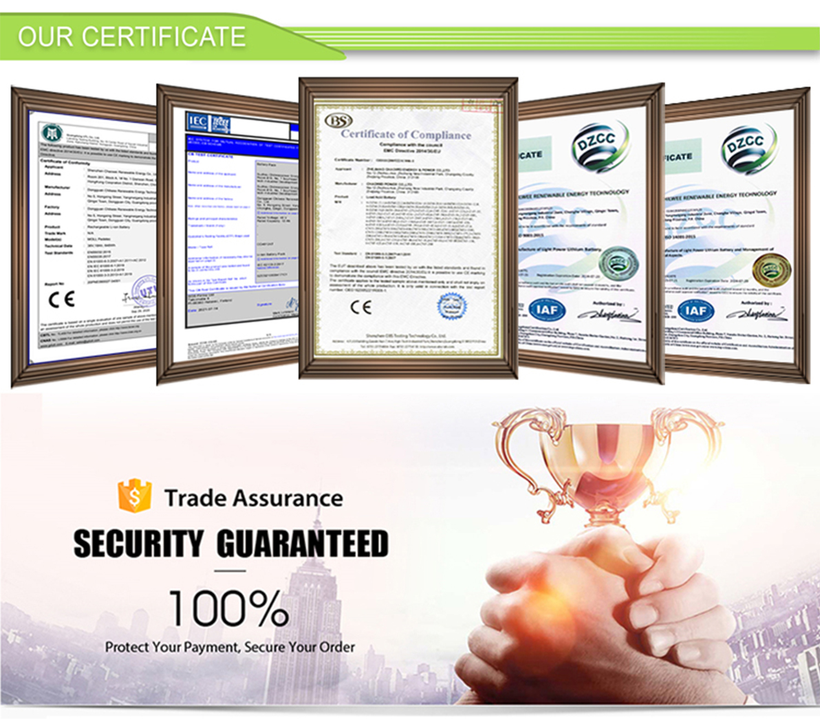 Générateur solaire sans entretien 400W pour le chargement